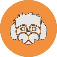 shih tzu vector icoon