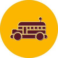 schoolbus vector pictogram