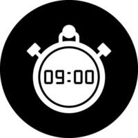 stopwatch vector pictogram