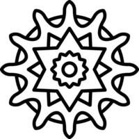 mandala vector icoon