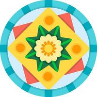 mandala vector icoon