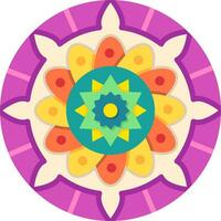 mandala vector icoon