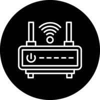 router vector pictogram