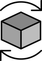 blockchain vector icoon