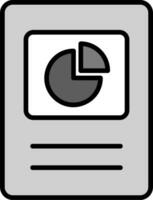 cirkeldiagram vector pictogram