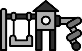 speeltuin vector pictogram