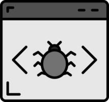 bug vector pictogram