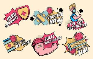 na vaccinaties stickercollecties