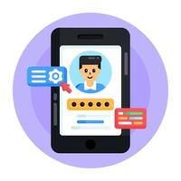 online videochat vector