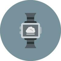 weer SmartWatch vector icoon