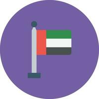 Dubai vlag vector icoon