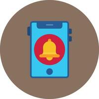 smartphone alarm vector icoon