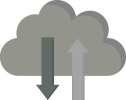 wolk schakelaar vector icoon