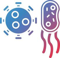 bacterie en virus vector icoon