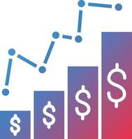 groei diagram vector icoon