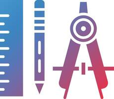 geometrie gereedschap vector icoon