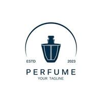 parfum logo vector icoon illustratie ontwerp