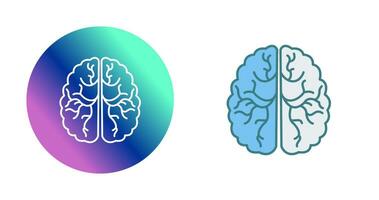 hersenen vector pictogram