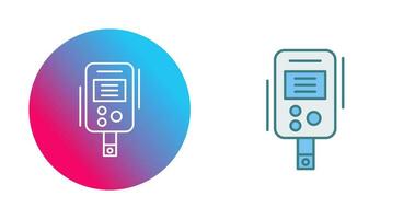 diabetes test vector icoon