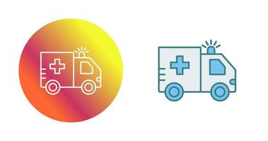 ambulance vector pictogram