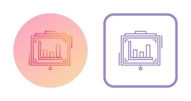 presentatie vector pictogram