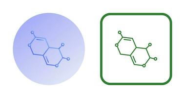 molecuul vector pictogram