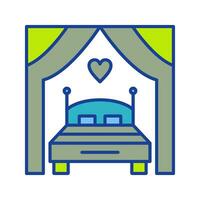 bed vector icoon