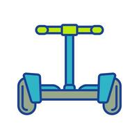hoverboard vector pictogram