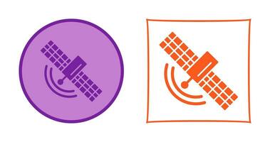 satelliet vector pictogram