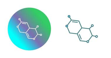 molecuul vector pictogram