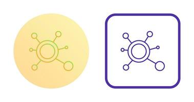 molecuul vector pictogram