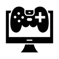 gaming vector glyph icoon voor persoonlijk en reclame gebruiken.