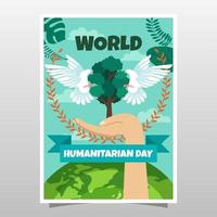 wereld humanitaire dag activisme poster