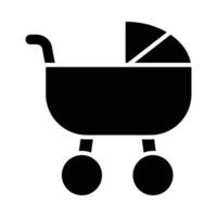baby vervoer vector glyph icoon voor persoonlijk en reclame gebruiken.