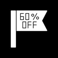 percentage uit vector icoon ontwerp