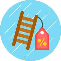 korting ladder vector icoon ontwerp