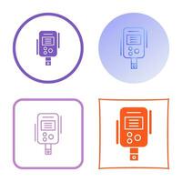 diabetes test vector icoon