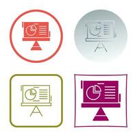 cirkeldiagram vector pictogram