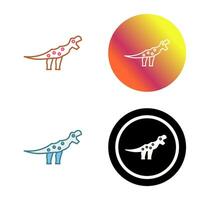 dinosaurus vector icoon