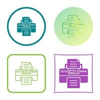 printer vector pictogram