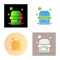 hamburger vector pictogram