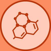 molecuul vector pictogram