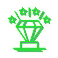 diamant vector pictogram