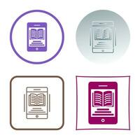 ebook vector icoon