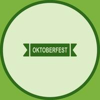 oktoberfeest banier vector icoon