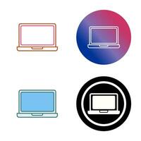 laptop vector pictogram