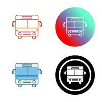 bus vector pictogram