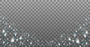 vector illustratioo van zeepbellen
