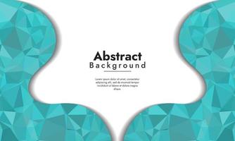 abstracte achtergrond in blauwe laag poly-stijl vector