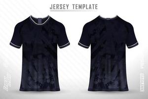 sport jersey en t-shirt sjabloon sport jersey ontwerp vector mockup.